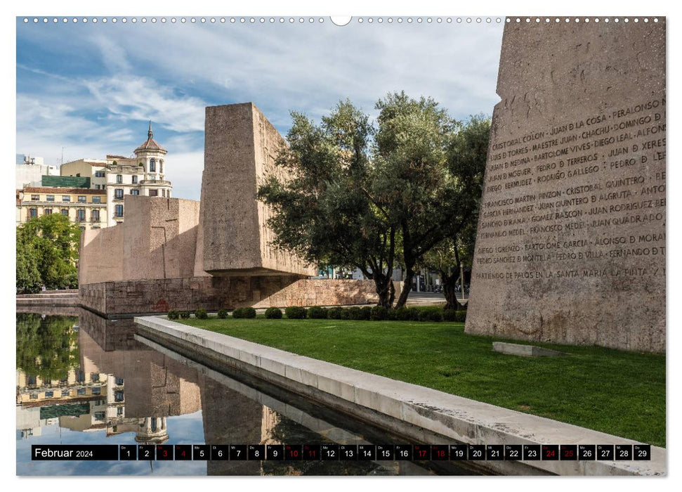 Madrid - Stadtansichten (CALVENDO Wandkalender 2024)