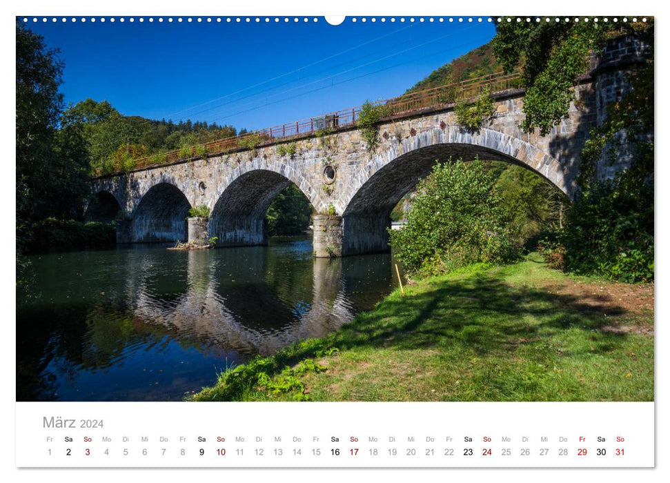 Beautiful Märkisches Sauerland (CALVENDO Premium Wall Calendar 2024) 