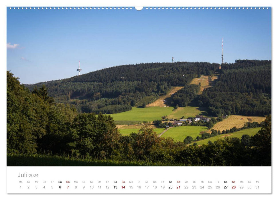 Schönes Märkisches Sauerland (CALVENDO Premium Wandkalender 2024)