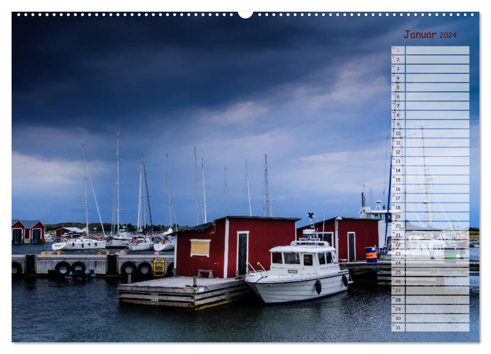 Finland's rough beauty (CALVENDO wall calendar 2024) 