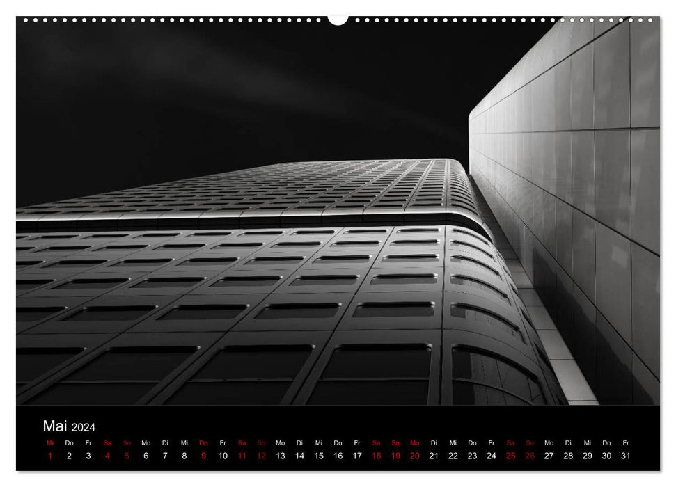 Frankfurt's perspectives (CALVENDO wall calendar 2024) 