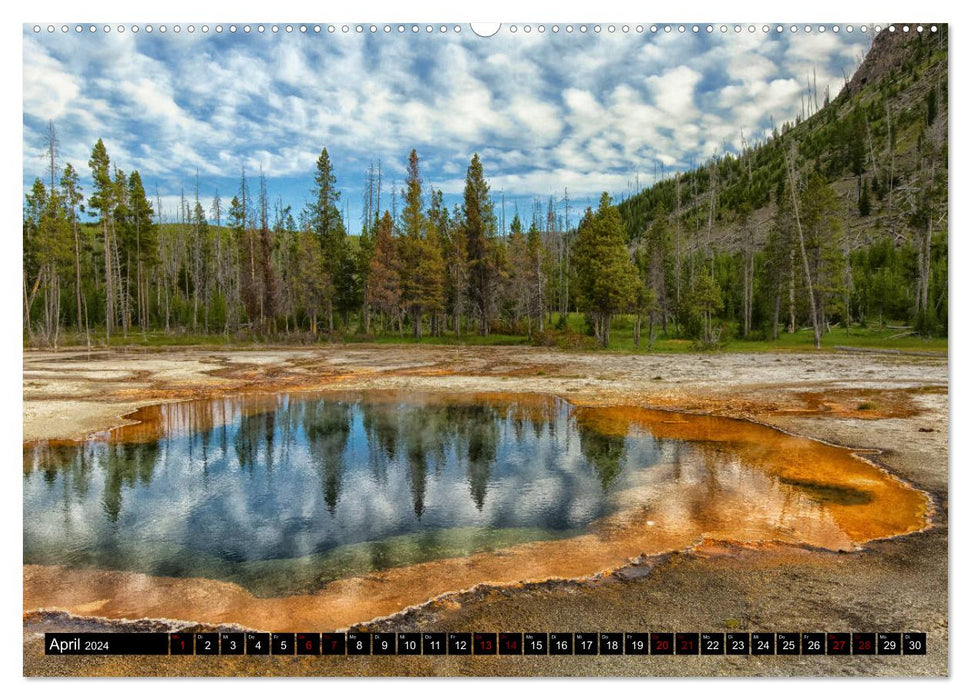 Raretés paysagères – Grands paysages des États-Unis (Calendrier mural CALVENDO Premium 2024) 