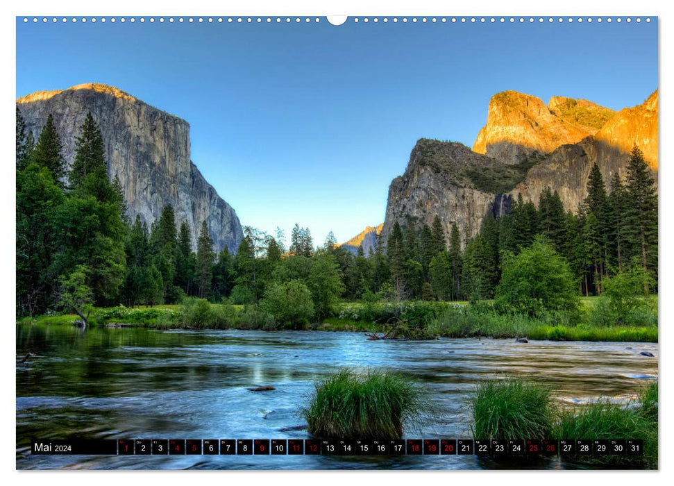 Landschafts Raritäten – Großartige USA Landschaften (CALVENDO Premium Wandkalender 2024)