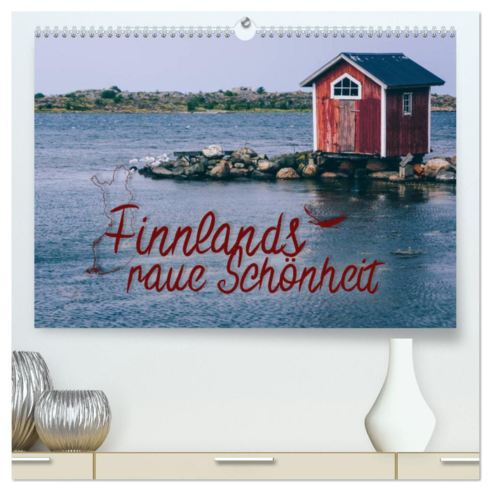 La beauté brute de la Finlande (Calvendo Premium Wall Calendar 2024) 