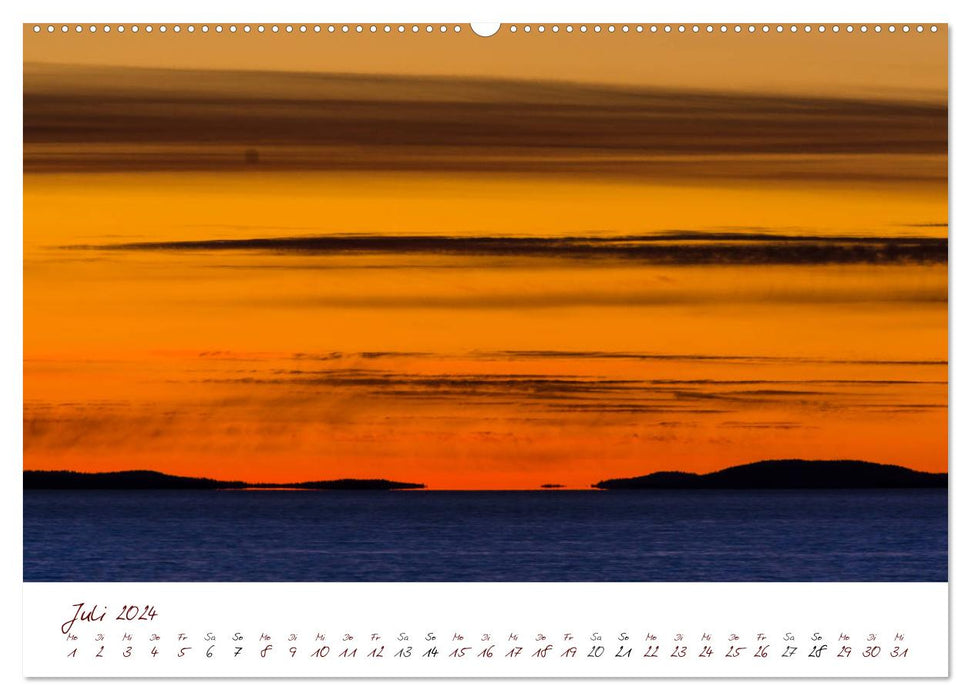 La beauté brute de la Finlande (Calvendo Premium Wall Calendar 2024) 