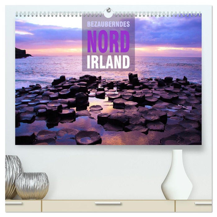 ENCHANTANT L'IRLANDE DU NORD (Calvendo Premium Wall Calendar 2024) 