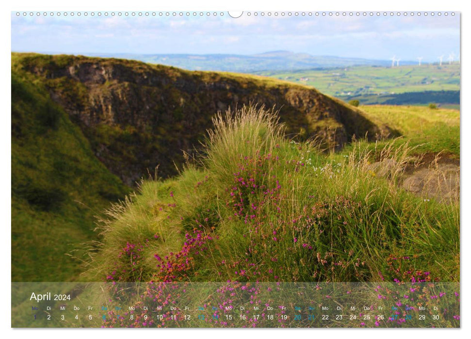 ENCHANTANT L'IRLANDE DU NORD (Calvendo Premium Wall Calendar 2024) 