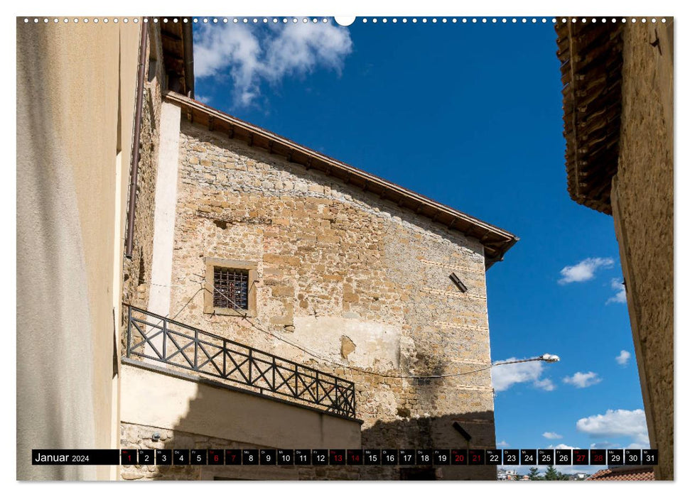 Lonely villages - A hike in Abruzzo (CALVENDO wall calendar 2024) 