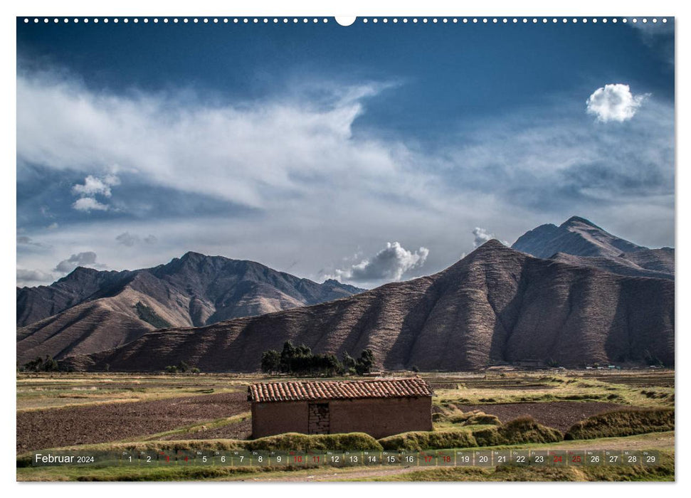In den Anden von Peru - Fazinierende Bergwelt (CALVENDO Wandkalender 2024)