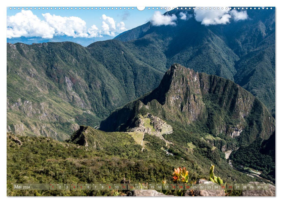 Dans les Andes du Pérou - Un monde montagneux fascinant (Calendrier mural CALVENDO 2024) 