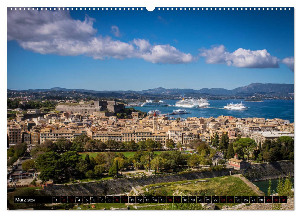 Desired destination Europe (CALVENDO wall calendar 2024) 