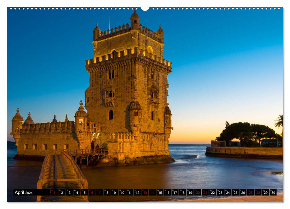 Desired destination Europe (CALVENDO wall calendar 2024) 