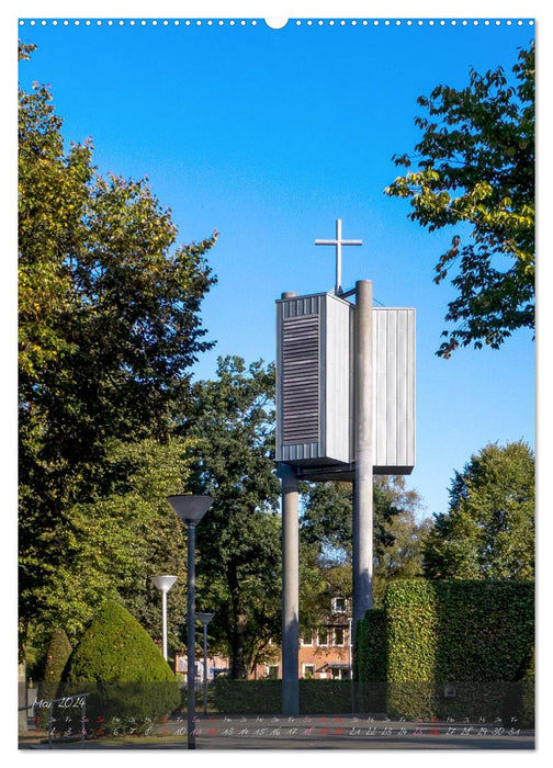 Une matinée à Cloppenburg (Calendrier mural CALVENDO Premium 2024) 