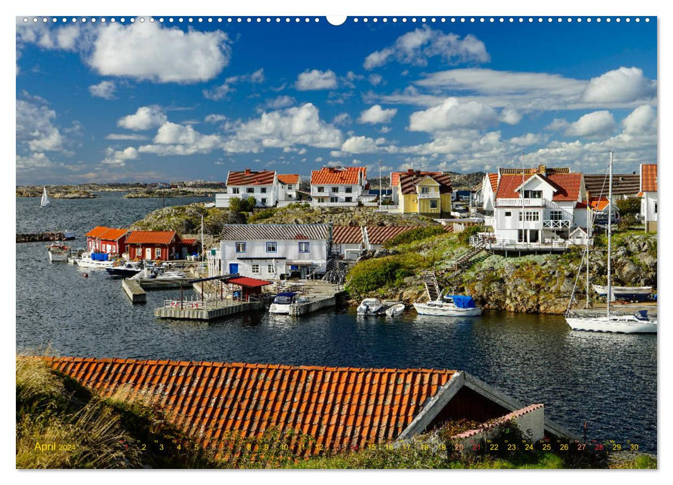 Western Sweden - flair of a coast in light and colors (CALVENDO Premium Wall Calendar 2024) 