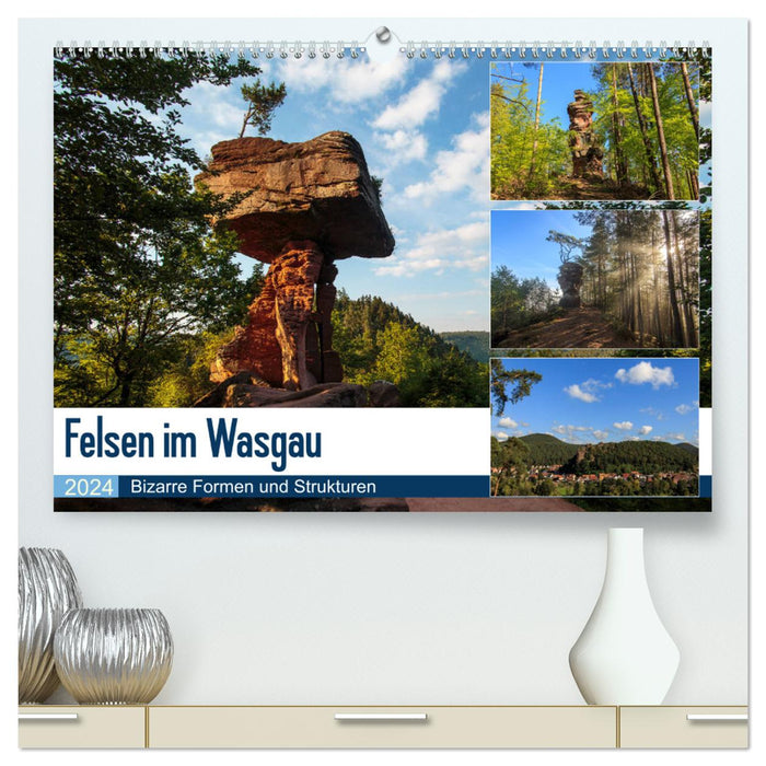 Felsen im Wasgau (CALVENDO Premium Wandkalender 2024)