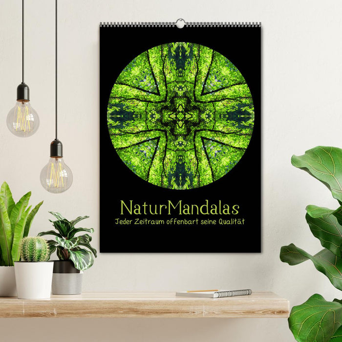 Nature Mandalas - Every period reveals its quality (CALVENDO wall calendar 2024) 