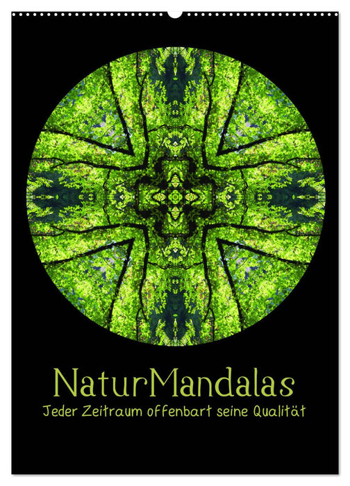 Mandalas Nature - Chaque période révèle sa qualité (Calendrier mural CALVENDO 2024) 