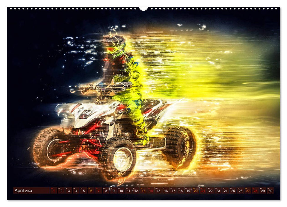 Quad limitless (CALVENDO Premium Wall Calendar 2024) 