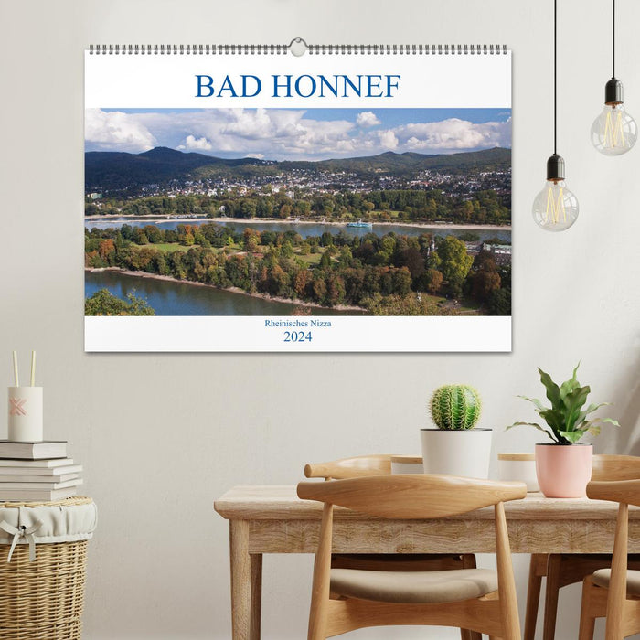 Bad Honnef - Rheinisches Nizza (CALVENDO Wandkalender 2024)