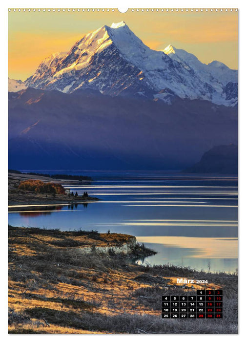 Neuseeland, Inseln der Träume (CALVENDO Premium Wandkalender 2024)