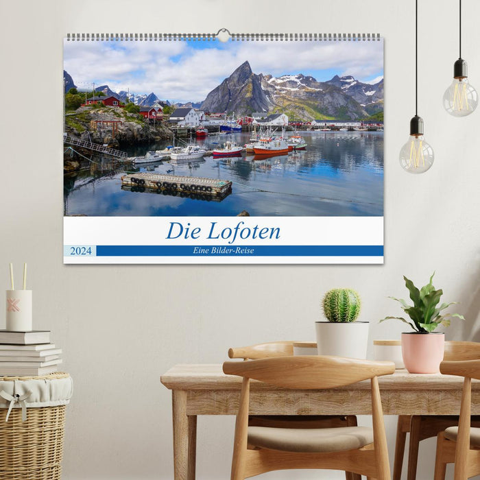 Les Lofoten - Un voyage en images (Calendrier mural CALVENDO 2024) 