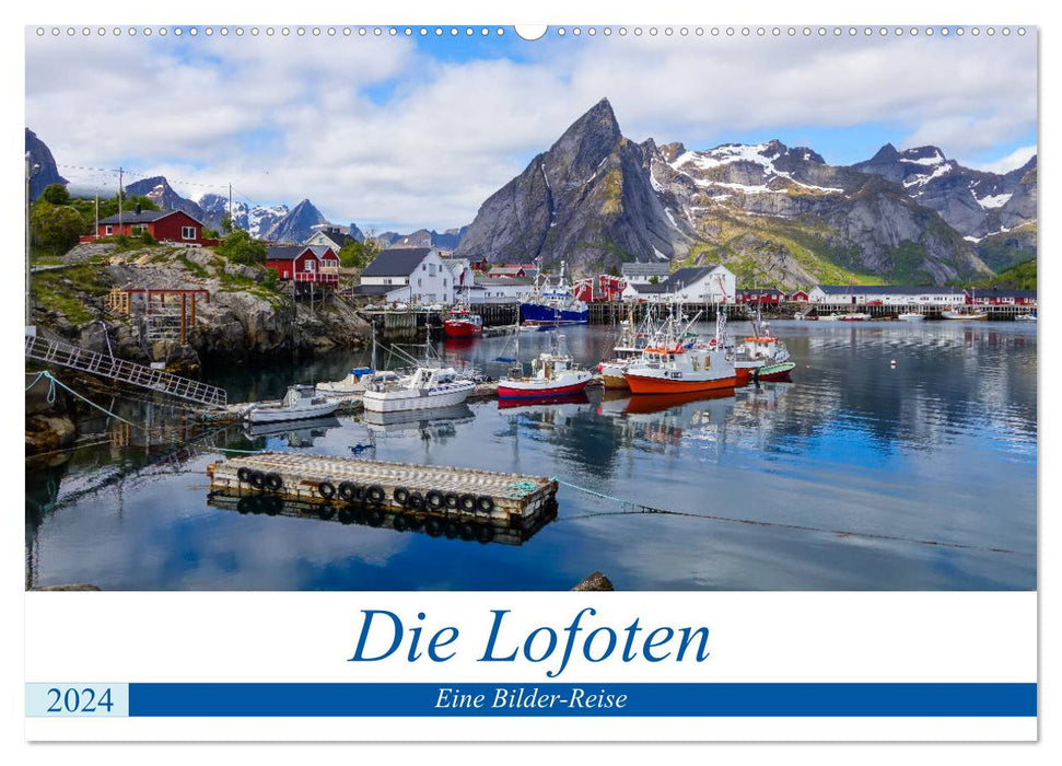 Les Lofoten - Un voyage en images (Calendrier mural CALVENDO 2024) 