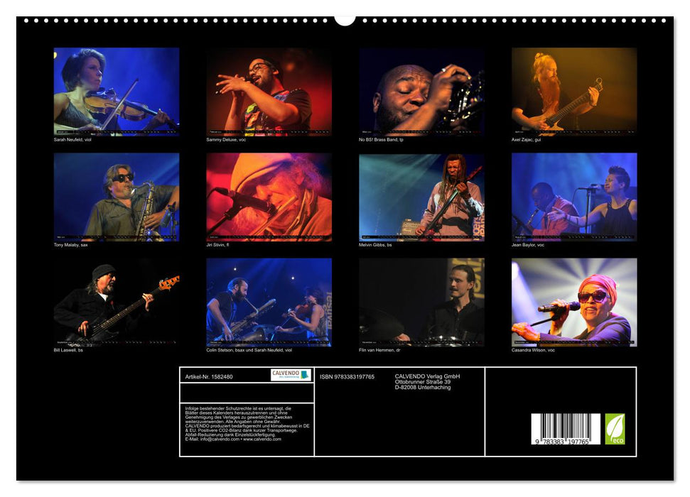 Jazz 2024 (CALVENDO Premium Wandkalender 2024)