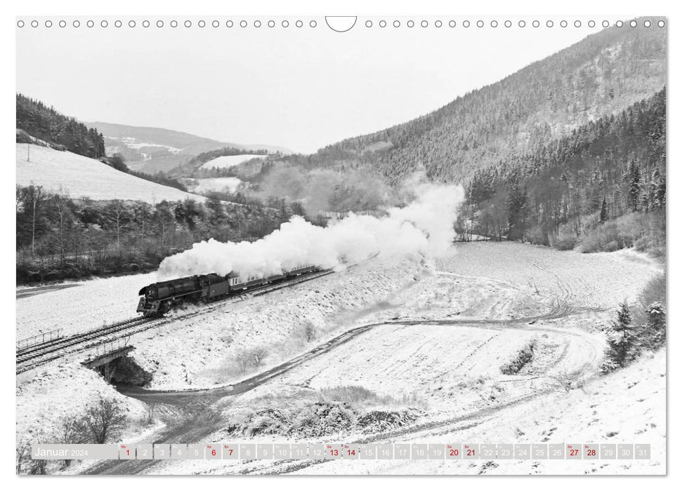 Fire, water and steam (CALVENDO wall calendar 2024) 