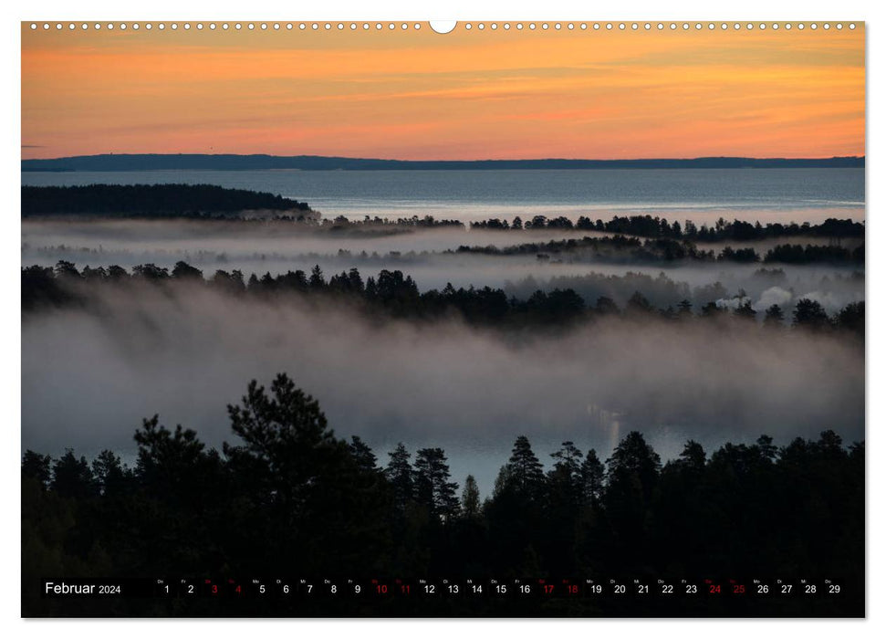 Skandinavische Horizonte (CALVENDO Premium Wandkalender 2024)