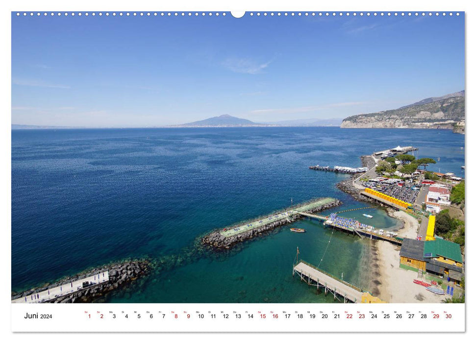Von Neapel bis Amalfi (CALVENDO Premium Wandkalender 2024)
