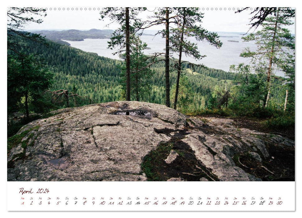 Finnlands raue Schönheit (CALVENDO Wandkalender 2024)