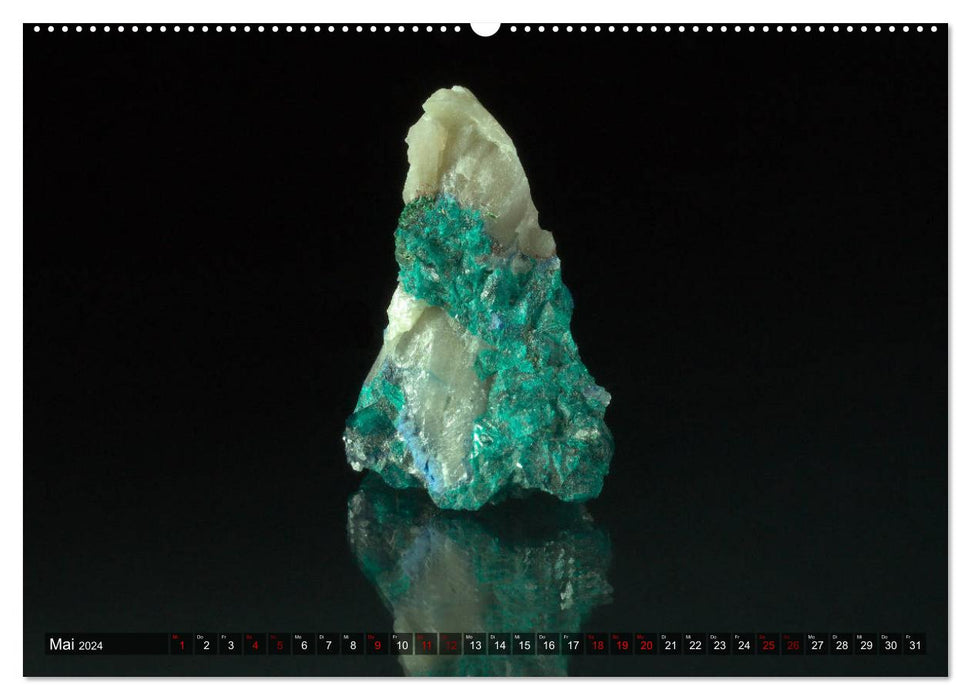 Mineralien (CALVENDO Premium Wandkalender 2024)