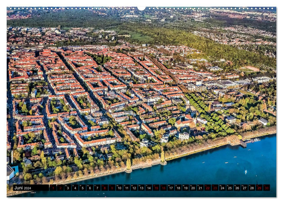 Hannover - Luftige Einblicke (CALVENDO Wandkalender 2024)