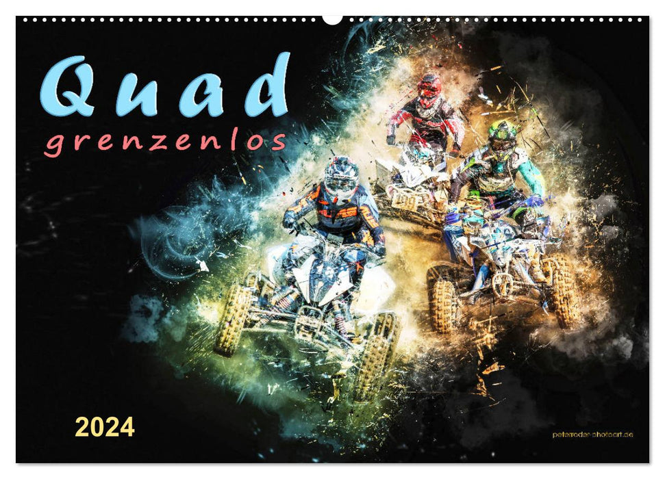 Quad grenzenlos (CALVENDO Wandkalender 2024)