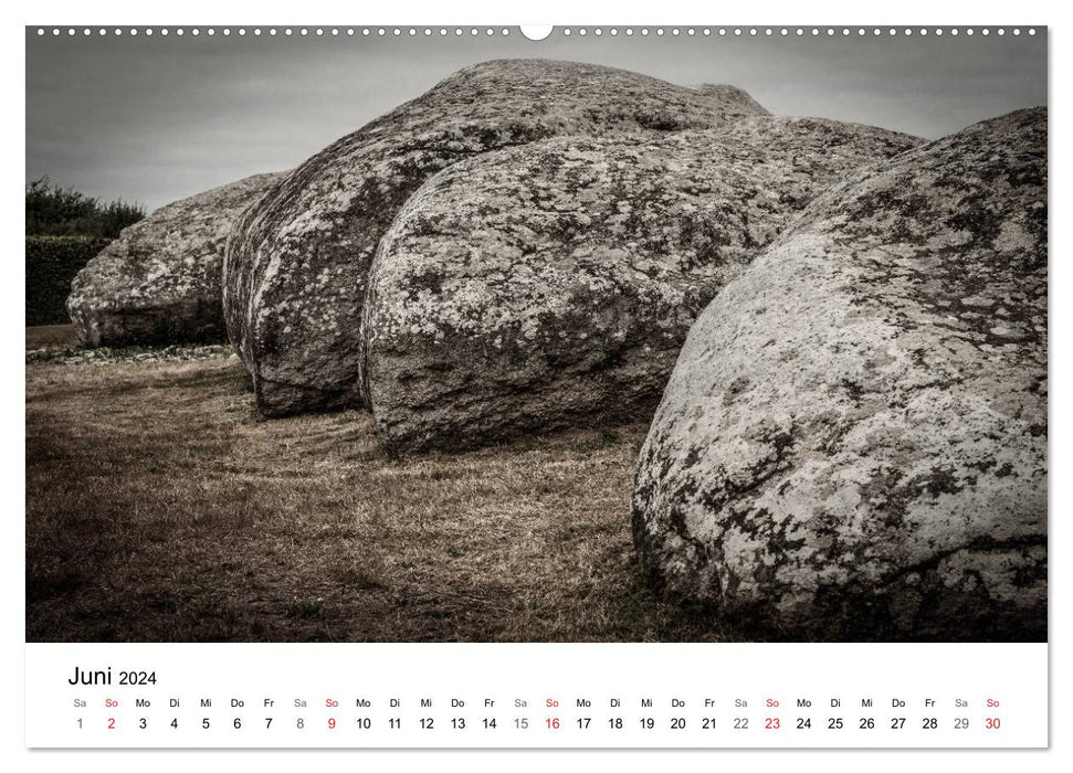 Foto-Momente Frankreich - Dolmen und Menhire (CALVENDO Premium Wandkalender 2024)