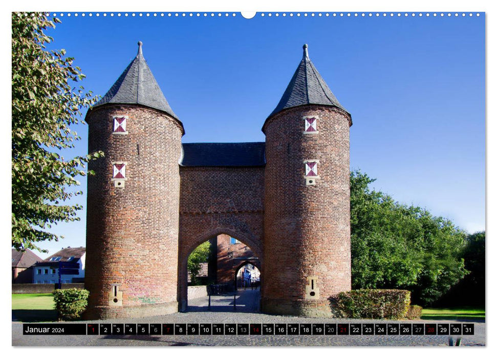 Xanten historique (calendrier mural CALVENDO 2024) 