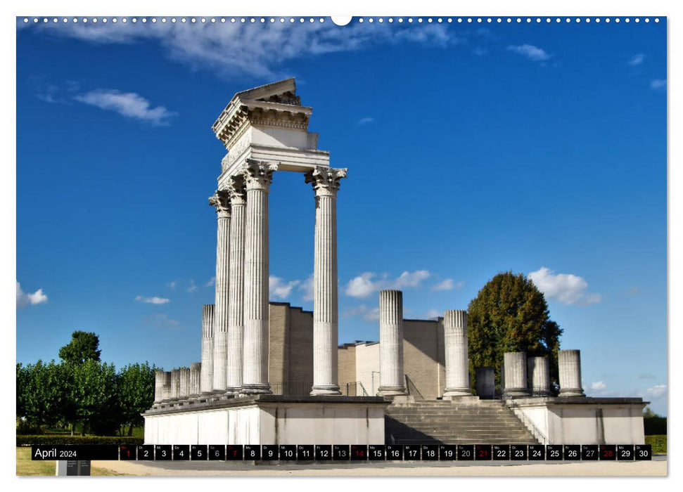 Xanten historique (calendrier mural CALVENDO 2024) 