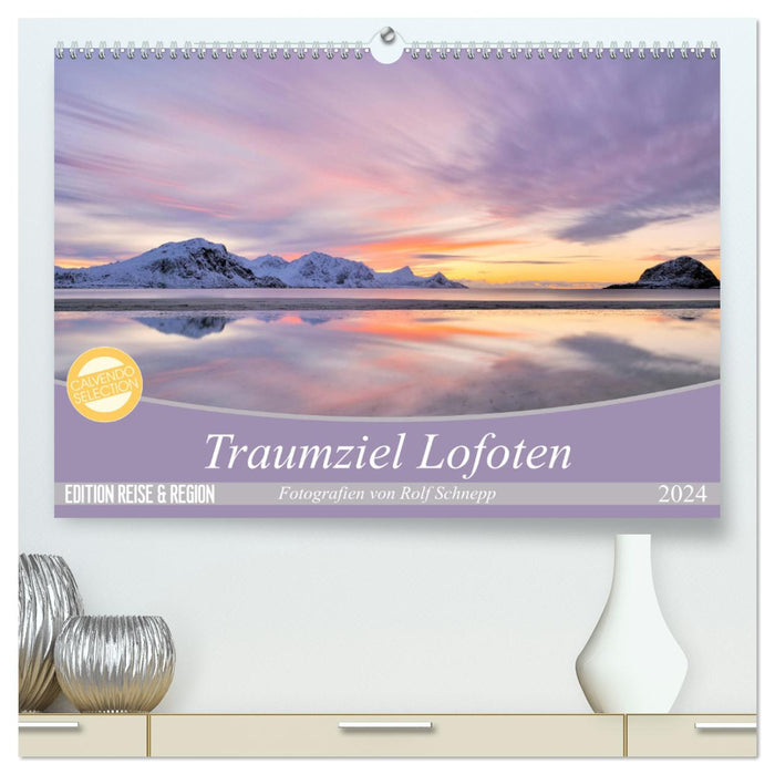 Traumziel Lofoten (CALVENDO Premium Wandkalender 2024)