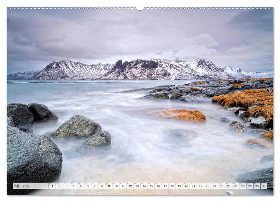 Traumziel Lofoten (CALVENDO Premium Wandkalender 2024)