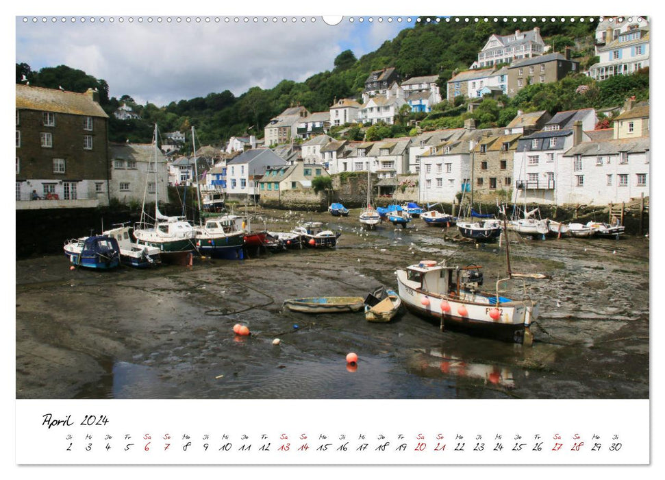 Reizvolles Südengland Devon und Cornwall (CALVENDO Premium Wandkalender 2024)