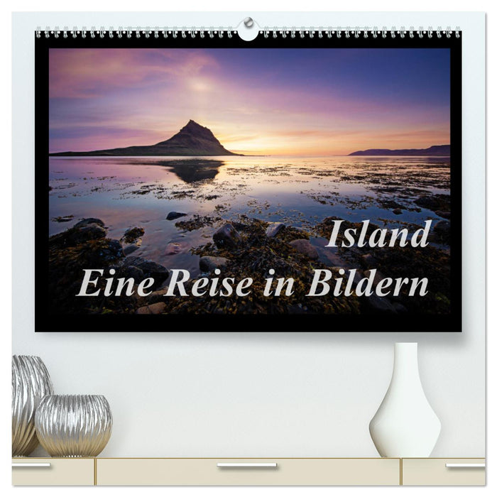 Islande - Un voyage en images (Calvendo Premium Wall Calendar 2024) 