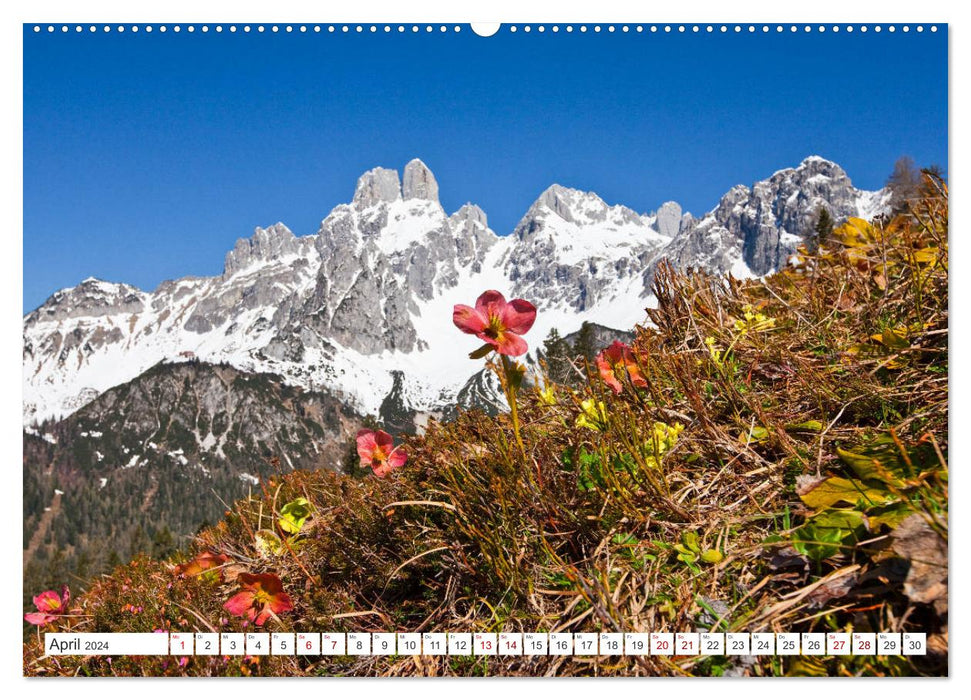 Jetez un oeil à Pongau (calendrier mural CALVENDO 2024) 