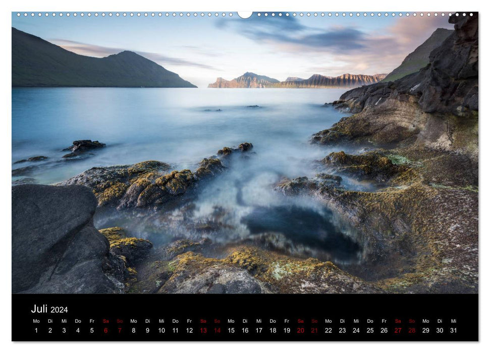 Färöer - Naturwunder im Nordatlantik (CALVENDO Premium Wandkalender 2024)
