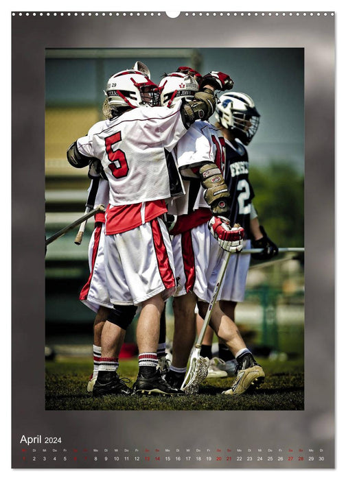 Teamsport - LACROSSE (CALVENDO Wandkalender 2024)