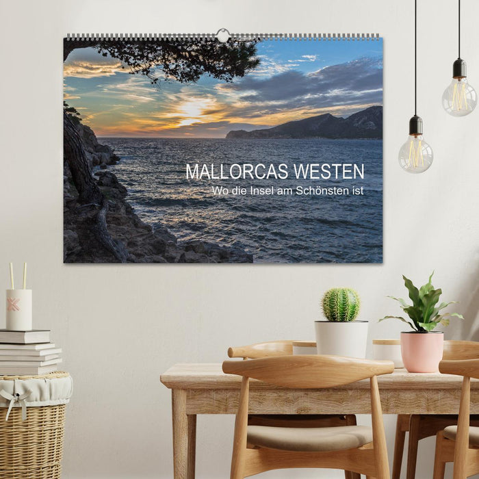 Mallorcas Westen (CALVENDO Wandkalender 2024)