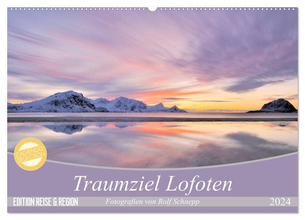 Traumziel Lofoten (CALVENDO Wandkalender 2024)