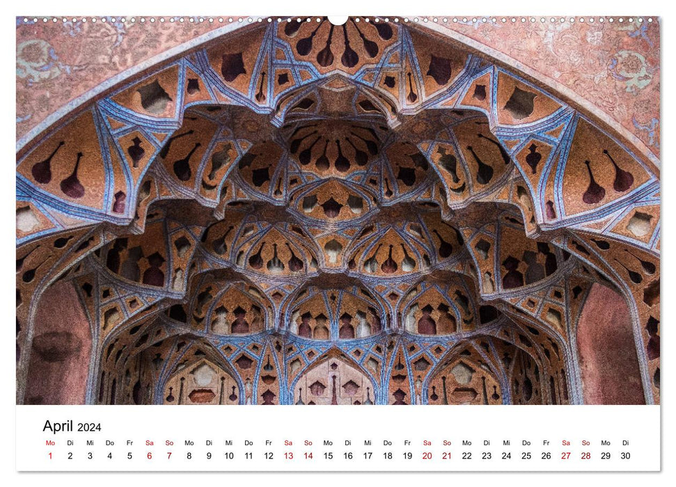 Ornamente in der persischen Architektur (CALVENDO Wandkalender 2024)