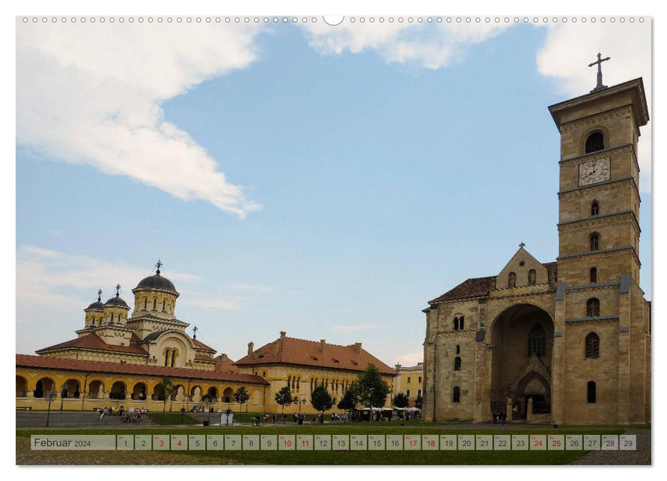 Roumanie, Alba Iulia - Karlsburg (Calvendo Premium Calendrier mural 2024)