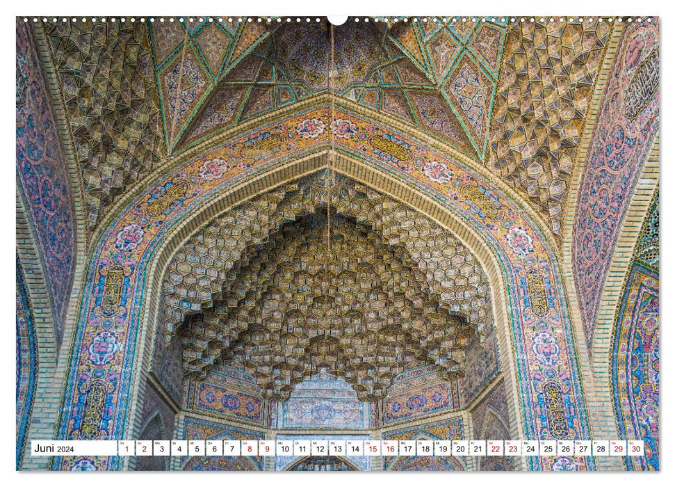 Städte des Irans - Shiraz (CALVENDO Wandkalender 2024)