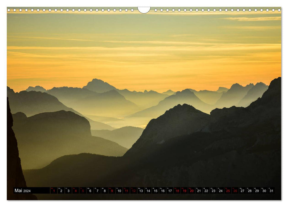 Impressions Dolomites (Calendrier mural CALVENDO 2024) 